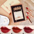 thumbnail image 2 of Matte Lipstick Set 3 Colors with Silver Chain Bag Package Velvet Lip Stick эμ, 2 of 8