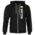 thumbnail image 1 of St Patricks Day Ireland Flag World Cup Mens Full Zip Hoodie, 1 of 1