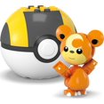 thumbnail image 2 of MEGA Pokémon Teddiursa Building Toy Kit, Poseable Action Figure (24 Pieces) for Kids, 2 of 6