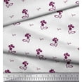 thumbnail image 2 of Soimoi Poly Georgette Fabric Leaves & Floral Artistic Print Fabric by the Yard 52 Inch Wide, 2 of 5