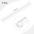 thumbnail image 2 of Unique Bargains Tube Rond en Acrylique Rigide Transparent 16mm ID x 20mm OD x 305mm 2 Pack, 2 of 6