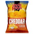 thumbnail image 1 of Uncle Rays Sour Cream And Cheddar Potato Chips 85g Case Of 12, 1 of 3