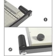 thumbnail image 4 of Paper Trimmer Guillotine Steel Paper Trimmer Desktop Paper Cutter Paper Trimmer Guillotine For School Paper Cutting Machine Manual Paper Cutter Steel Trimmer Desktop A4 A3 Photos, 4 of 7