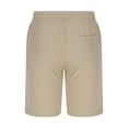 thumbnail image 4 of Styesk Mens Shorts Men's Summer Solid Color Pocket Elastic Waist Drawstring Thin Casual Ice Silk Shorts, 4 of 7