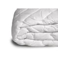 thumbnail image 3 of Sleep Guard Cotton and Polyester Mattress Pad King, 3 of 3