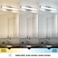 thumbnail image 3 of Artika Rialto Luminaire de Meuble-Lavabo Moderne à DEL, Chrome, 3 of 9