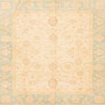 thumbnail image 1 of Ahgly Company Indoor Square Abstract Khaki Gold Oriental Area Rugs, 8' Square, 1 of 6