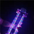 thumbnail image 1 of mmirethe 22 Inches Four-wheel Mini Skateboard LED Flashing Skateboard Retro Skateboard No.2, 1 of 6