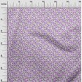 thumbnail image 3 of oneOone Polyester Spandex Light Violet Fabric Floral Sewing Craft Projects Fabric Prints By Yard 56 Inch Wide, 3 of 5