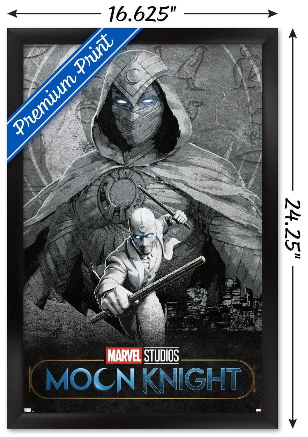 Marvel Moon Knight - Teaser Wall Poster, 22.375" x 34"