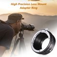 thumbnail image 3 of Fikaz PK-FX Lens Mount Adapter Ring High Precision Aluminum Alloy Replacement for Pentax K-Mount, 3 of 7