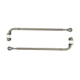 thumbnail image 1 of Versailles' Adjustable Ball Finial Swing Arm Rod Set 24in - 38in, 1 of 5