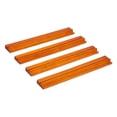thumbnail image 2 of Bunblic 4 Pieces Wooden Mahjong Tile Rack Mahjong Holder Lightweight Sturdy Table Game Accessory for Family Friends Gatherings Family brown, 2 of 8