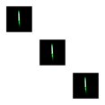 thumbnail image 2 of Decodeary Bâton Lumineux en Plastique Portable Coloré Extérieur Camping Randonnée Urgence Fête Scène Performance Bâtons Lumineux avec Cintre Vert Ensemble de 3, 2 of 6