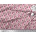 thumbnail image 2 of Soimoi Cotton Poplin Fabric Moroccan Damask Print Fabric by Yard 42 Inch Wide, 2 of 3