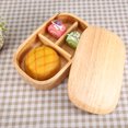 thumbnail image 3 of Boîte à Lunch en Bois, Bento Bento, pour les Enfants Adultes, 3 of 8