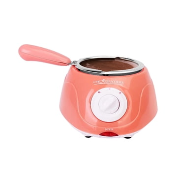 Chocolate Fondue Set Melting Fondue Set-Mini Chocolate Melting Pot-Chocolate Fondue Warmer Machine for Milk Chocolate-Cheese--Candy Chocolate for Melting