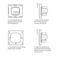 thumbnail image 2 of WIFI Smart Thermostat with LCD Display Smart Heating Radiator Thermostat APP & Voice Control Indoor Constant Temperature Controller Digital Programmable Thermostat Anti Freezing, 2 of 8