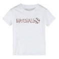 thumbnail image 1 of Boys Girls Summer Tops Tees Baseball Cartoon Print Solid Color Short Sleeved T Shirt Spring Shirts For Boy 4-6 T, 1 of 3