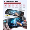thumbnail image 3 of Accessories for Nintendo Switch 2 2025, Portable Hard Shell Carrying Case with 2 HD Screen Protectors, TPU Protective Skin, Dust Plugs Kit, 4 Thumb Grips Switch 2 Accessories Bundle, 3 of 7