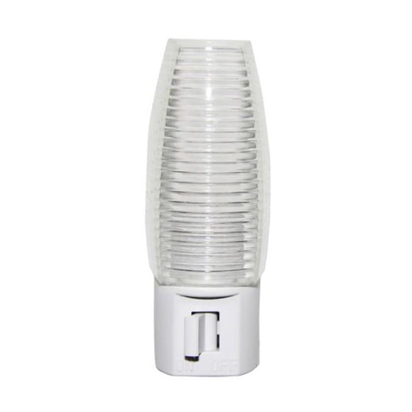 Globe Electric White Manual on/off Switch LED Plug-in Night Light