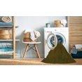 thumbnail image 2 of Ahgly Company Machine Washable Indoor Rectangle Transitional Olive Green Area Rugs, 8' x 10', 2 of 7