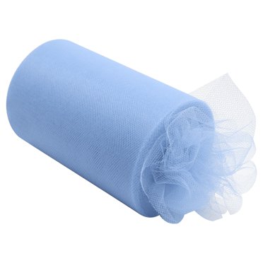 Rouleaux de Tissu Tulle par Yards Bobine de Tissu Ruban Tulle pour DIY Tutu Azur Nœud Décoration de Fête de Bébé Anniversaire Mariage Fournitures d'Artisanat de Noël