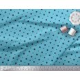 thumbnail image 2 of Soimoi Polyester Crepe Fabric Dots & Star Print Sewing Fabric Yard 42 Inch Wide, 2 of 3