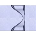 thumbnail image 1 of Ahgly Company Machine Washable Indoor Rectangle Transitional Lavender Blue Area Rugs, 5' x 7', 1 of 7