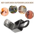 thumbnail image 2 of Shisuyan Portable Lock Box Wall Mounted Key Lock Box Resettable Code Security Key Lock Box, 2 of 9