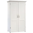 thumbnail image 1 of Pemberly Row Armoire de Rangement Artisanale Moderne en Bois d'Ingénierie Polyvalente, Blanc, 1 of 24
