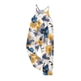 thumbnail image 4 of Birdeem Girls Casual Jumpsuits Sleeveless Summer Rompers Long Pants with Pockets for 5-14 Years, 4 of 6