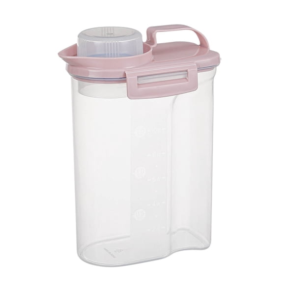 Nrmrq Holiday Deals Airtight Food Storage Containers, Kitchen Airtight Jars with Lid Storage Box, Stackable Food Containers Kitchen Cabinets Organize Pet Food Treats