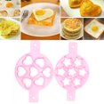 thumbnail image 2 of Spptty Pan, ,2Pcs Silicone Pancake Maker Non-stick Cooker Pan Flip Mold DIY Kitchen Accessories, 2 of 8