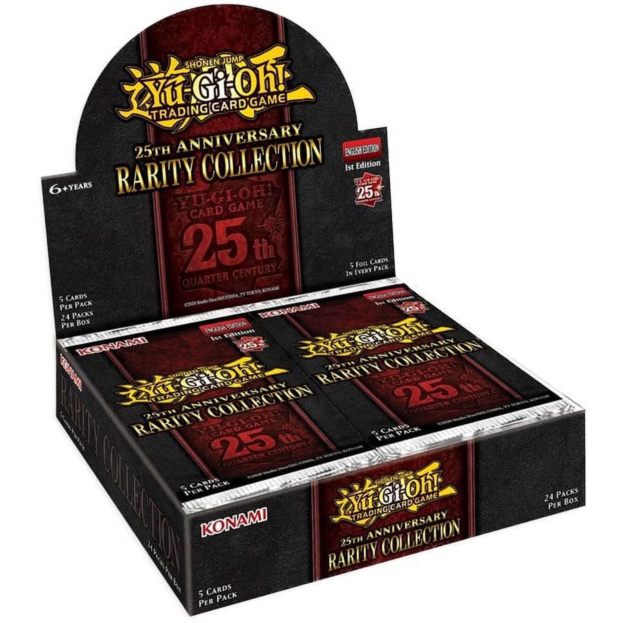 遊戯王 RARITY COLLECTION 25th 5BOXセット YU-GI-OH CCG: BOOSTER BOX: 25TH ANNIVERSARY: RARITY COLLECTION