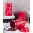 thumbnail image 4 of GROWTH TANK Ensemble de Bocaux de Cuisine en Métal pour Café et Thé, Pots de Rangement pour Sucre, Contenants pour un Rouge, 4 of 9