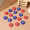 thumbnail image 4 of IFANLANDOR 8 Blue + 8 Red Shuffleboard Pucks for Kids Indoor Tabletop Activities Standard Style, 4 of 7