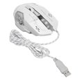 thumbnail image 3 of Gamer Mouse, Gaming Mouse Wired Ergonomic Streamline Design Drive Free  for Home for Office White,, 3 of 7