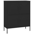 thumbnail image 3 of vidaXL Armoire de Rangement Noire 80x35x101,5 cm Acier, 3 of 5