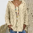thumbnail image 1 of RKSTN Sweaters for Women Fashion Loose Large Size Color Hood Long Sleeves Sweater Tops Fall Sweaters, 1 of 7