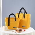 thumbnail image 3 of WIFKLSIIPG Sac Bento Portatif pour la Maison, Réfrigéré, Isolé, Sac de Pique-Nique Extérieur, Personnel, Étudiant, Style Simple, Sac à Lunch (Jaune), 3 of 4
