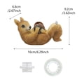 thumbnail image 3 of Distributeur de Ruban Écureuil Papeterie Animale Décoration en Résine pour Bureau à Domicile pour Espaces de Travail, 3 of 7