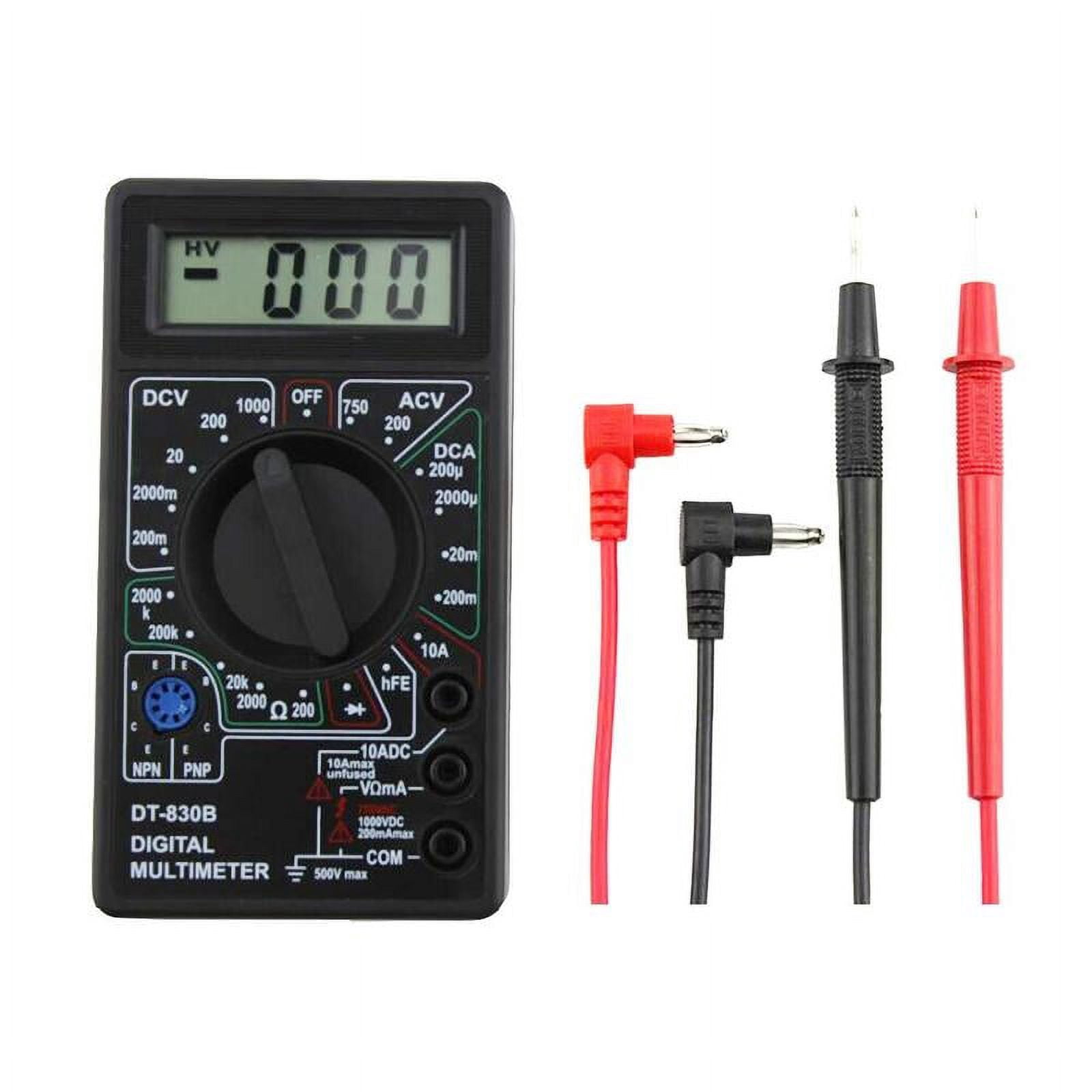 DT 830B Voltmètre LCD Ampèremètre Ohm Multimètre Numérique Ho N1E8