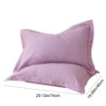 thumbnail image 3 of Birdeem Pillowcase Cases Set of 2 Polyester Microfiber Pillowcase 2 Pack Super Soft and Cozy Pillowcase Case Covers Ultra Soft Pillowcases Standard Size Breathable, 3 of 12