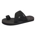 thumbnail image 2 of IUJSOY Womens Flip Flops Clip Toe Ring Flat Sandals Comfortble Yoga Mat Mesh Beach Slippers Slides, 2 of 9