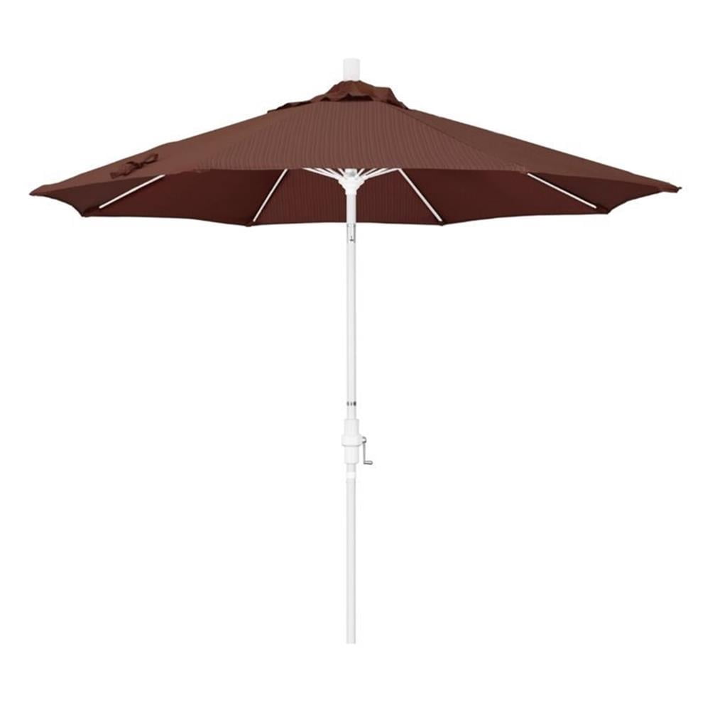 California Umbrella Parasol de Patio 9 Pieds en Adobe pour Terrasse