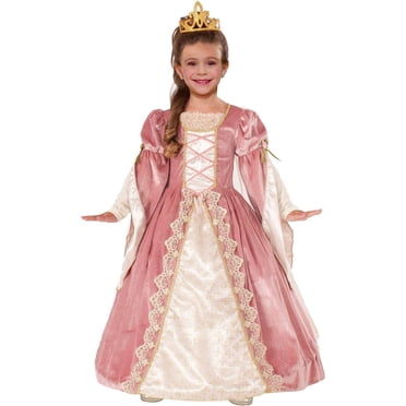 Renaissance Rose Regal Princess Girl's Costume