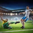 thumbnail image 2 of ziyahi Waterproof Durable Size 5 Machine-Stitched Soccer Ball Widely Football Training Unique Appearance black, 2 of 6