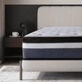 thumbnail image 4 of LivinVeluris 10 inch Queen Hybrid Mattress in a Box - Gel-Infused Memory Foam for Cool Sleep & Pressure Relief - CertiPUR-US Certified, 4 of 10