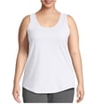 thumbnail image 1 of JGGSPWM Camisole Débardeur pour Femme à Col Rond Grande Taille Coupe Ample Décontracté Uni Blanc 4TG, 1 of 6